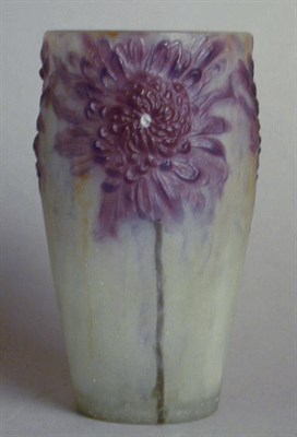 Lot 293 - Pate de Verre Vase A. G. Argy Rousseau Of...