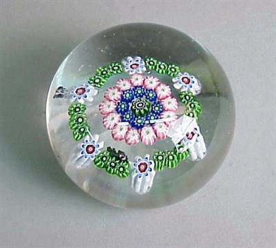 Lot 102 - Clichy Paperweight Circa 1850 With concentric...