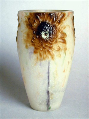 Lot 289 - Pate de Verre Vase A. G. Argy-Rousseau Of...