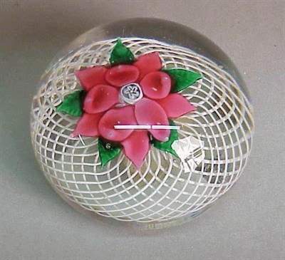 Lot 97 - Two American Flower Paperweights Circa 1870...
