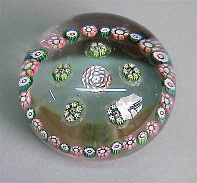 Lot 96 - Two St. Louis Millefiori Paperweights Circa...