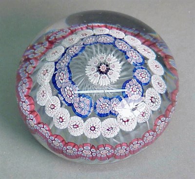 Lot 89 - Two Baccarat Millefiori Paperweights Mid 19th...