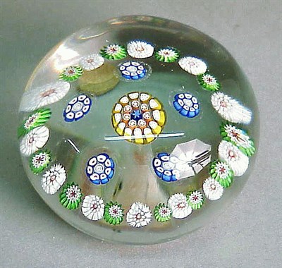 Lot 88 - Two St. Louis Millefiori Paperweights Mid 19th...