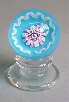 Lot 143 - Charles Kaziun Millefiori Paperweight With a...