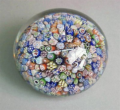 Lot 106 - Baccarat Close Pack Millefiori Paperweight...
