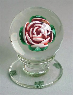 Lot 133 - Francis Whittemore Floral Paperweight With a...