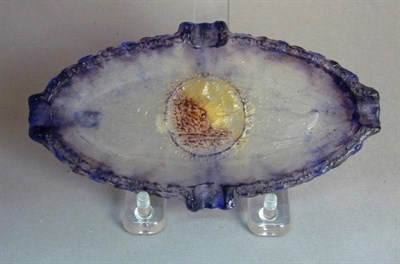 Lot 328 - Pate de Verre Ashtray A. G. Argy-Rousseau Of...