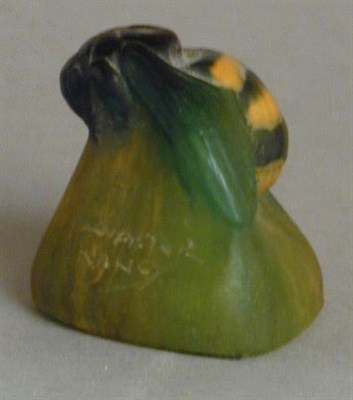 Lot 325 - Pate de Verre Paperweight Almeric Walter...