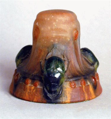 Lot 330 - Pate de Verre Paperweight Almeric Walter...