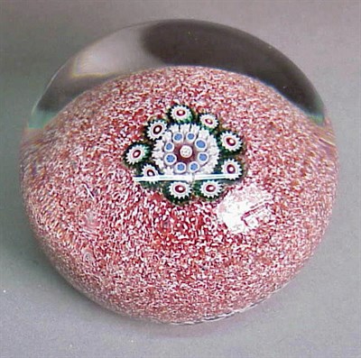 Lot 149 - Two St. Louis Millefiori Paperweights Circa...