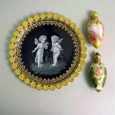 Lot 559 - Coalport Porcelain Cabinet Plate Decorated in...