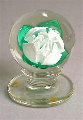 Lot 142 - Francis Whittemore Floral Paperweight With a...