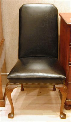 Lot 287 - Set of Six Georgian Style Mahogany Dining Chairs