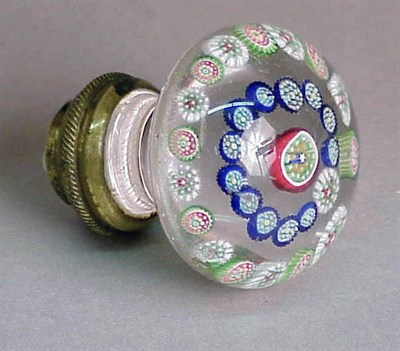 Lot 112 - Group of Six French Millefiori Paperweight...