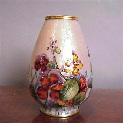 Lot 291A - French Enamel-Decorated Vase