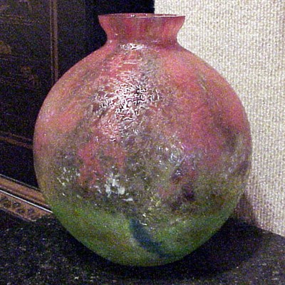 Lot 400A - French Art Glass Vase