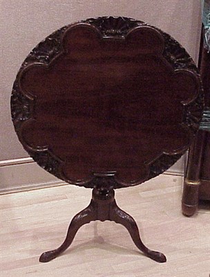 Lot 279 - Georgian Style Mahogany Tilt-Top Table