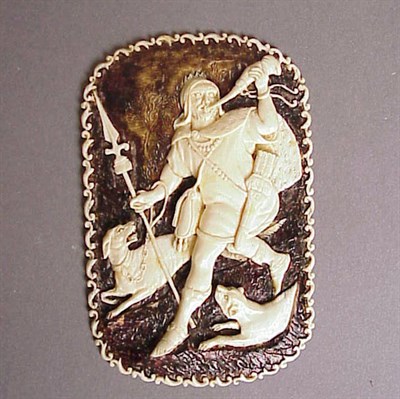 Lot 300A - Renaissance Revival Carved Plaque