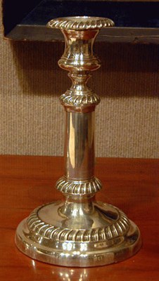 Lot 347 - Pair of George III Sheffield Silver Plated...