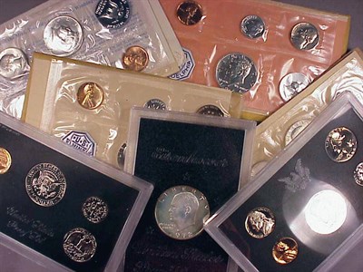 Lot 10F - United States Proof and Mint Sets Issued...