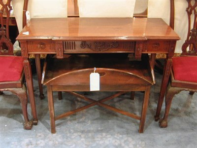 Lot 272 - Victorian Mahogany Butler's Tray on Stand