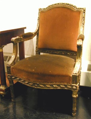 Lot 532 - Pair of Louis XVI Style Mahogany and Parcel...