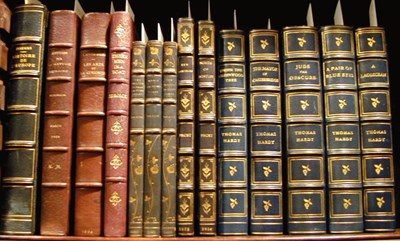 Lot 479 - [BINDING] Group of 14 volumes bound in full or...