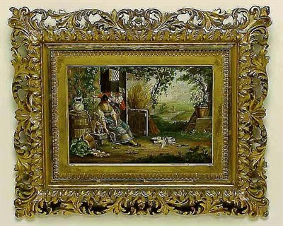 Lot 546 - Fine Italian Micromosaic Plaque Mid 19th...