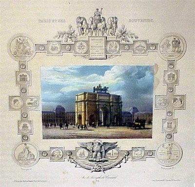 Lot 78 - After Jean-Baptiste Arnout ARC DE TRIOMPHE DU...