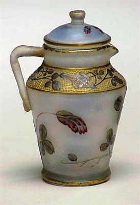 Lot 266 - Daum Nancy Enameled Cameo Glass Miniature...