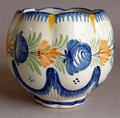 Lot 199 - Group of Quimper Pottery Table Articles...