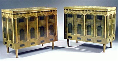 Lot 121 - Pair of Cabinets Piero Fornasetti Each with...