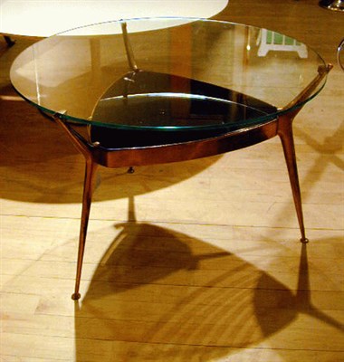 Lot 171 - Brass and Glass Occasional Table Fontana Arte...