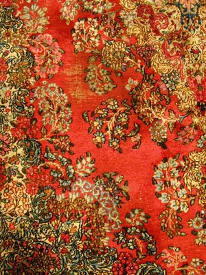 Lot 671 - Kirman Carpet Southeast Persia, second quarter...