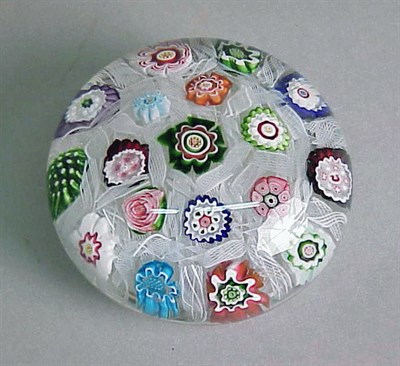 Lot 121 - Clichy Checker Paperweight Circa 1850 With...