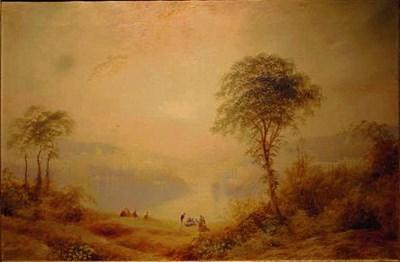 Lot 68 - James Baker Pyne British, 1800 - 1870 IDYLLIC...