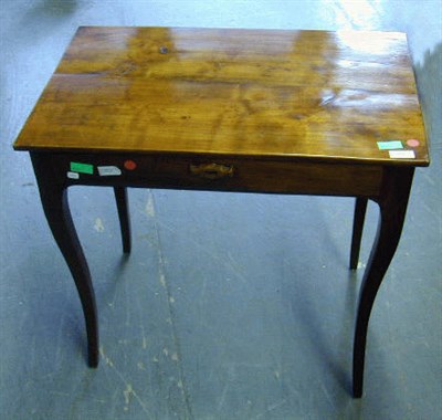 Lot 286 - Provincial Louis XV Fruitwood Side Table