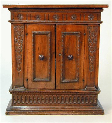 Lot 327 - Italian Renaissance Style Walnut Side Cabinet...