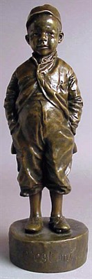Lot 607 - Bronze Figure of a Boy C'Est Moi! Depicting a...