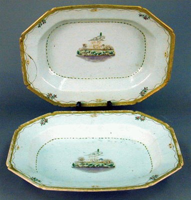 Lot 231 - Pair of Deep Serving Dishes Length14 1/2...