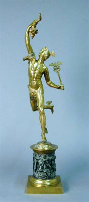 Lot 562 - Bronze Figure of Mercury