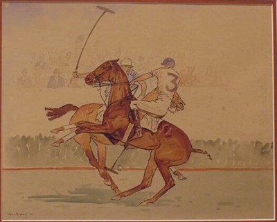 Lot 266 - Paul Brown American, 1893-1958 POLO PLAYERS...