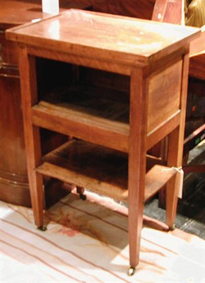 Lot 580 - Provincial Italian Fruitwood Side Table
