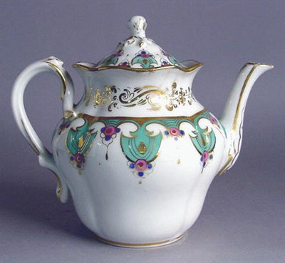 Lot 469 - Paris Porcelain Tea Service Approximately...