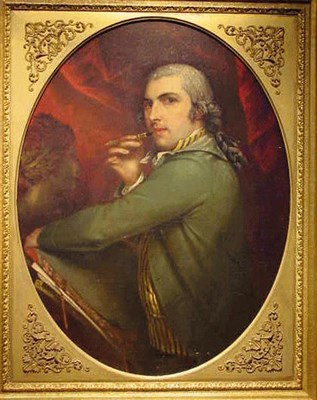 Lot 107 - Attributed to Benjamin West 18th Century...