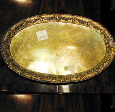 Lot 361A - Continental Silver Platter Approximately 20...