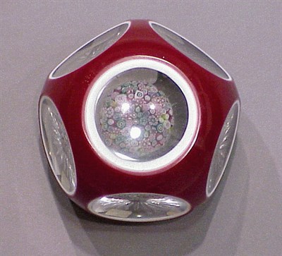 Lot 162 - St. Louis Close Pack Millefiori Mushroom...