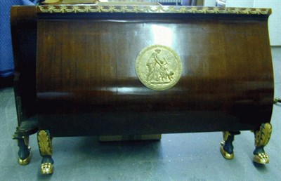 Lot 94 - Empire Style Mahogany Bed
