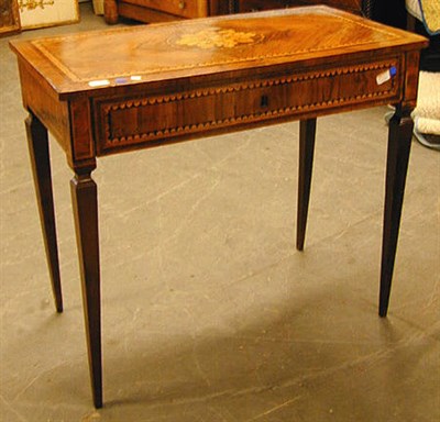 Lot 427 - Italian Neoclassical Marquetry-Inlaid Side...