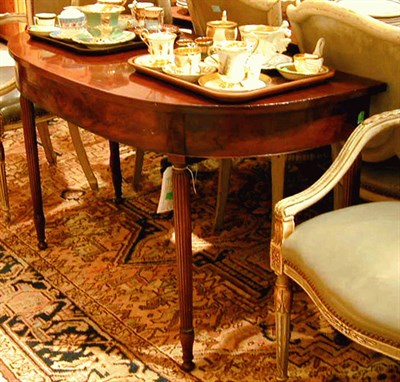 Lot 195 - Pair of Regency Style Mahogany Banquet Ends